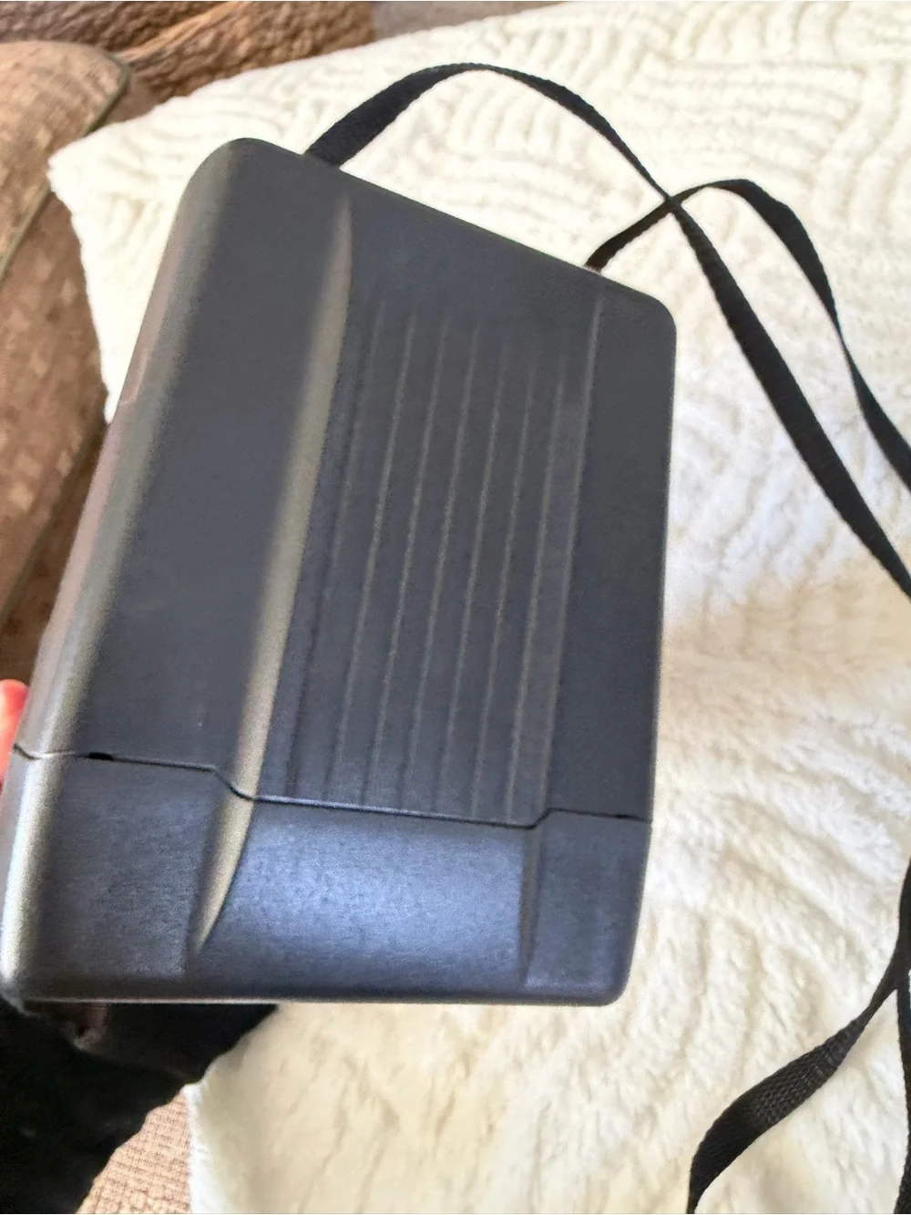 VTG Polaroid OneStep Auto Focus 600 Instant Camara w Flash. WORKS! Film Included
